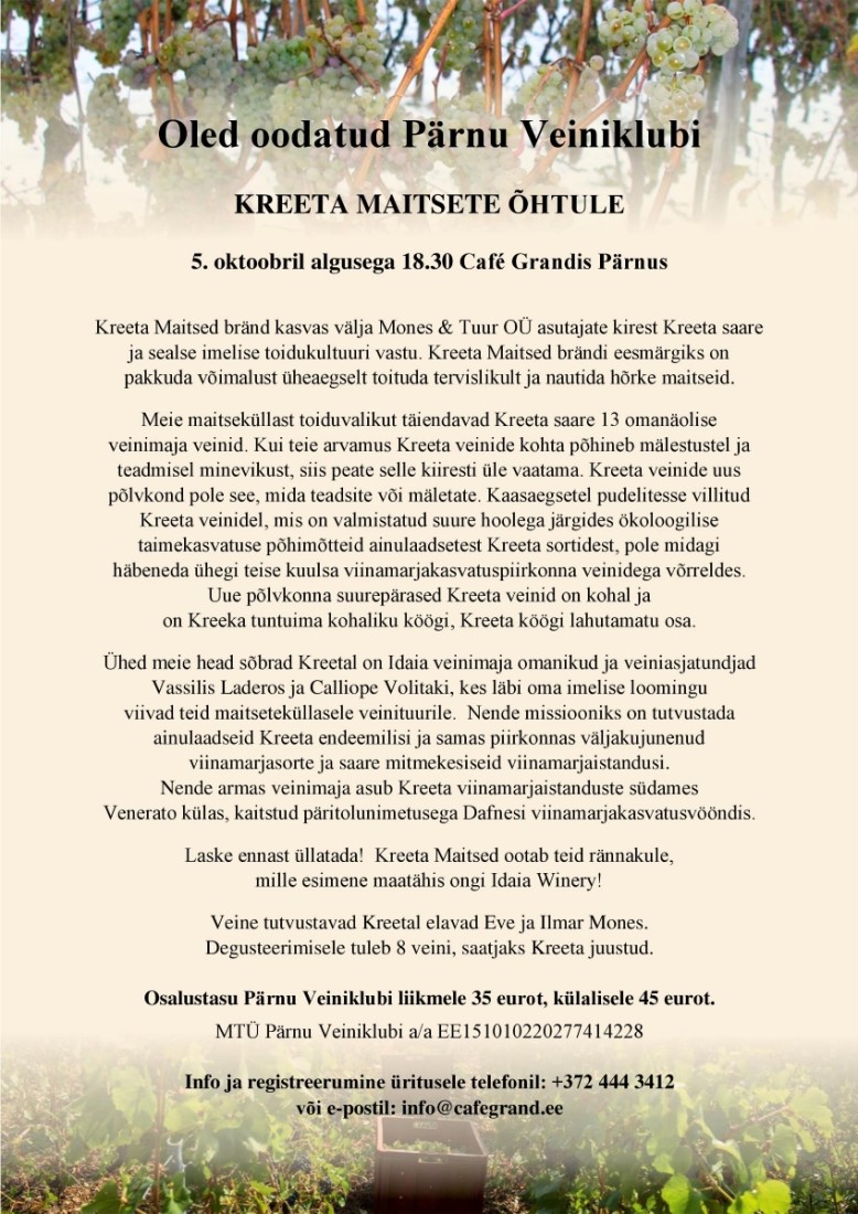 Kreeta maitsed